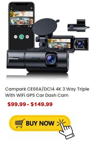 Campark CE66A dash camera