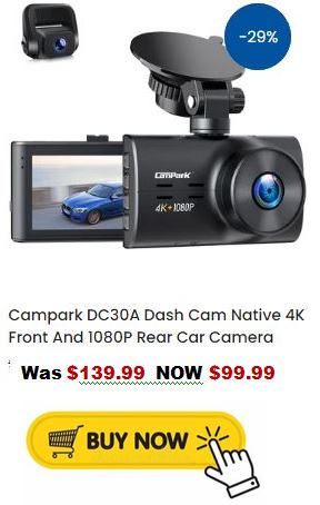 campark DC30A Dash Camera