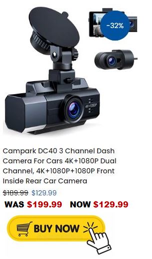 Campark DC40 Dash camera